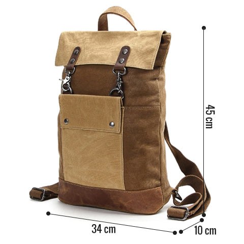sac à dos femme vintage