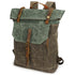 sac à dos en toile vintage