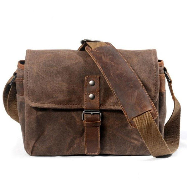 Véritable Grand Hommes Marron Vintage Bandoulière Cuir [Décontracté Sac Gratuit Véritable Grand Hommes Marron Vintage Bandoulière Cuir [Décontracté Sac Gratuit