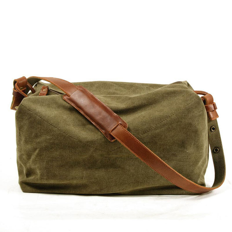 Sacoche Homme Sac Bandoulière en Toile Vintage Sac d'épaule Sac Sacoche Homme Sac Bandoulière en Toile Vintage Sac d'épaule Sac