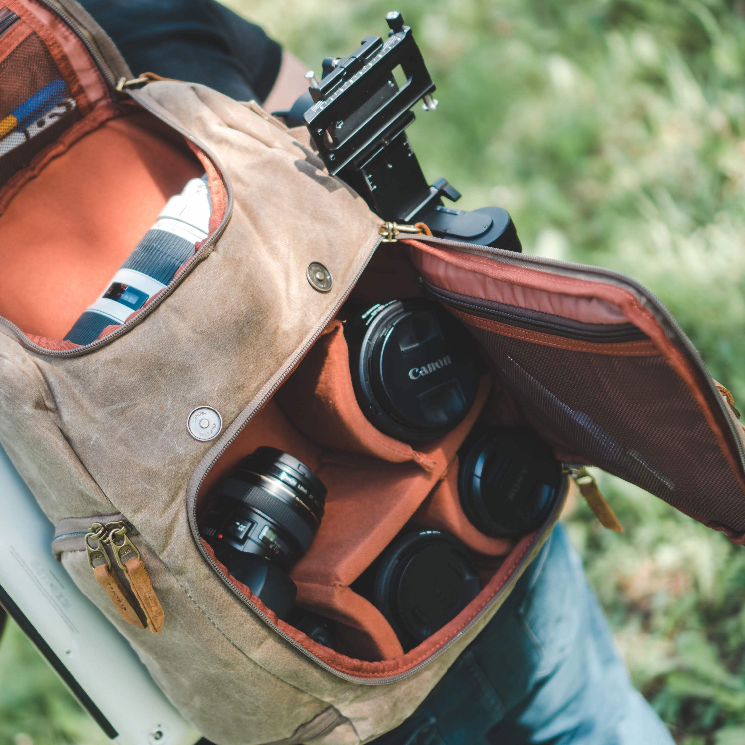 Entretenir et nettoyer votre sac photo