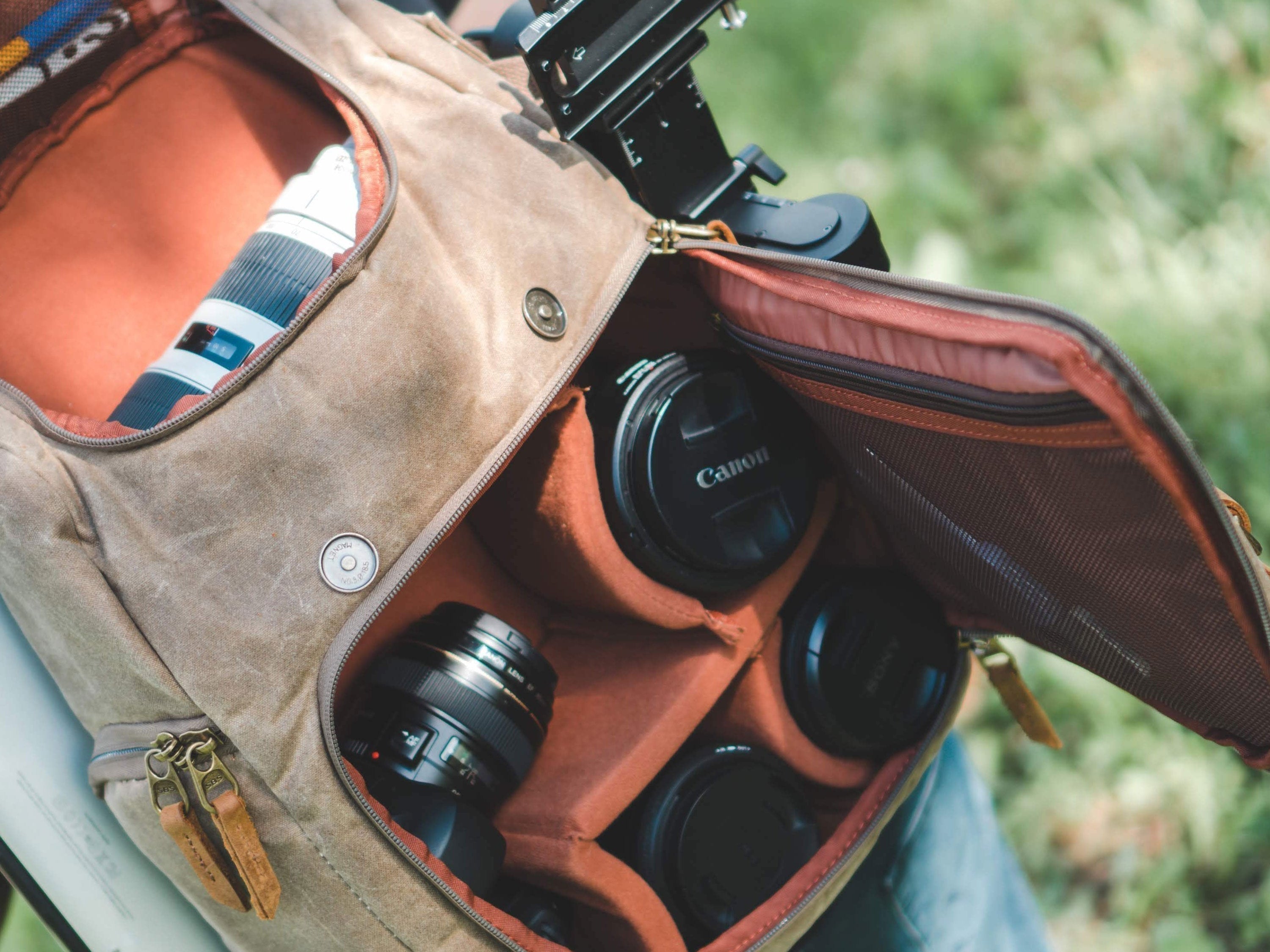 Entretenir et nettoyer votre sac photo