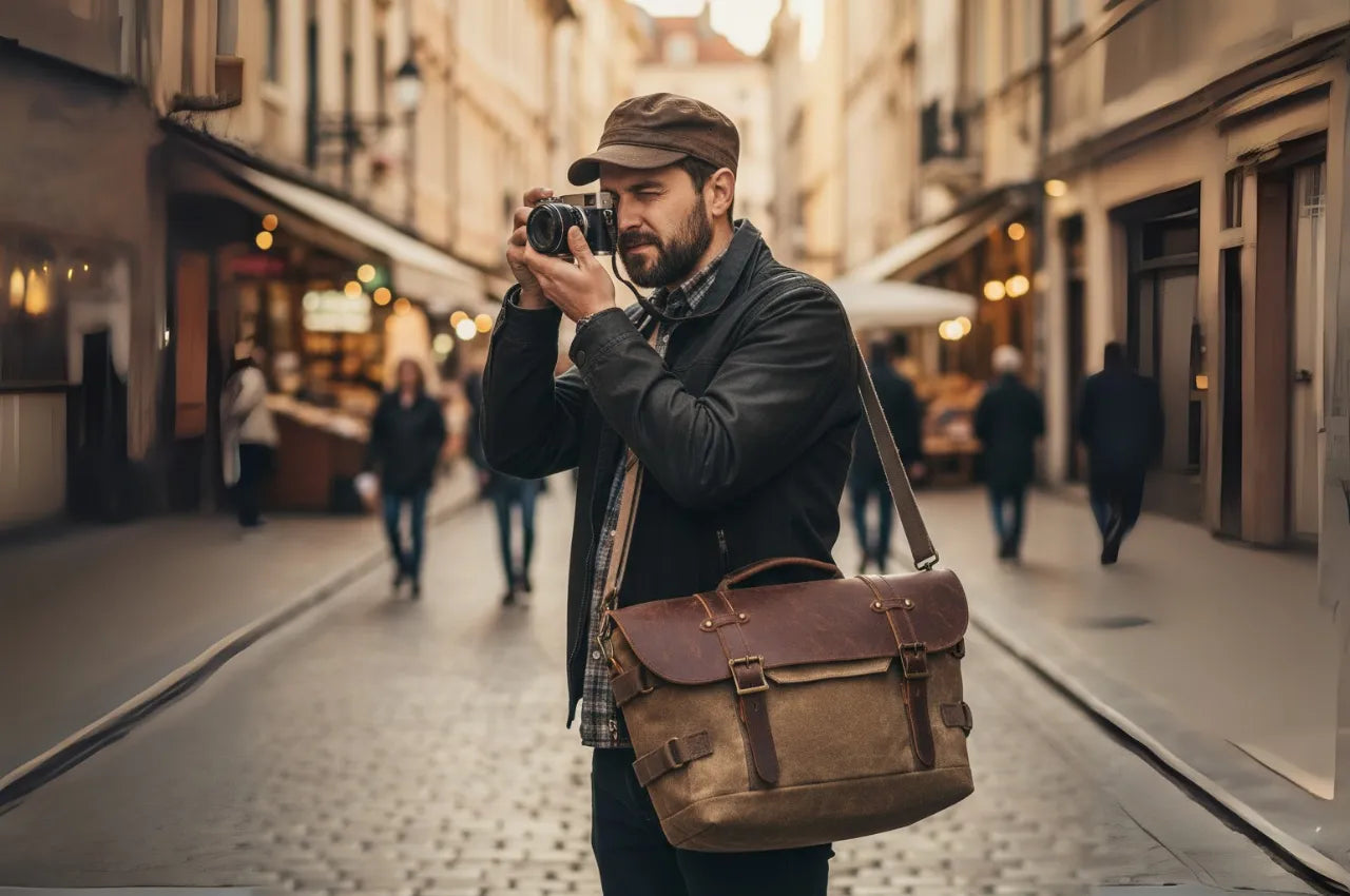 photographe-de-rue-tenant-son-appareil-avec-sacoche-photo-vintage-en-ville
