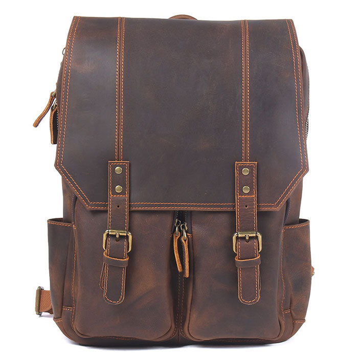 Sac à dos en cuir homme
