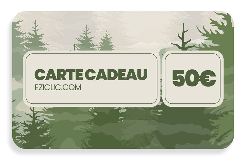 carte cadeau eziclic 50€
