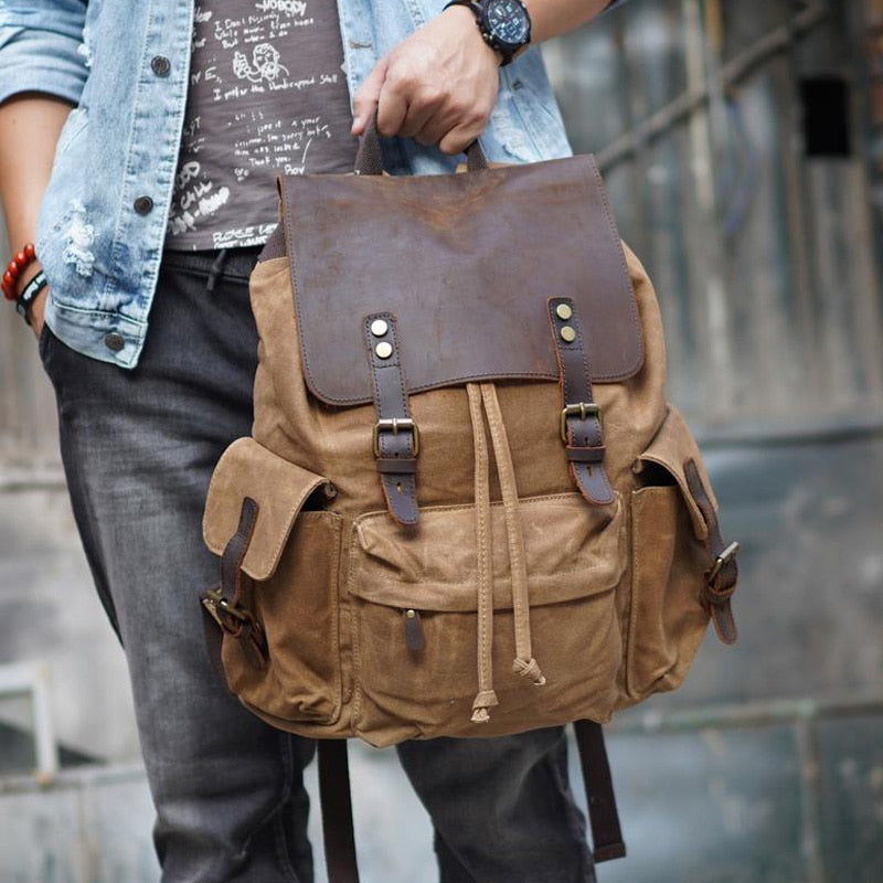 sac à dos militaire vintage