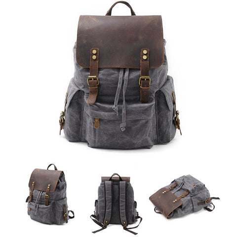 sac à dos vintage voyage