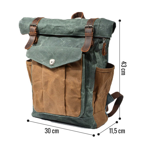 sac à dos baroudeur vintage