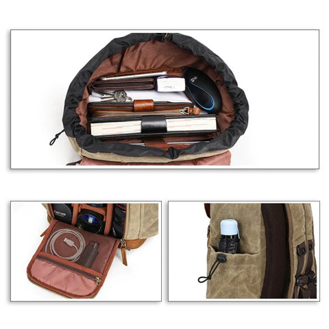 sac appareil photo vintage