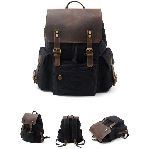 sac à dos toile cirée
