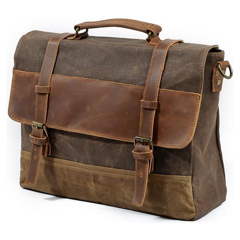 besace homme toile