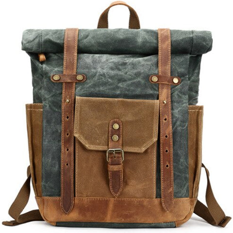 sac à dos vintage imperméable