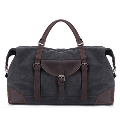 Sac de voyage en cuir vintage 