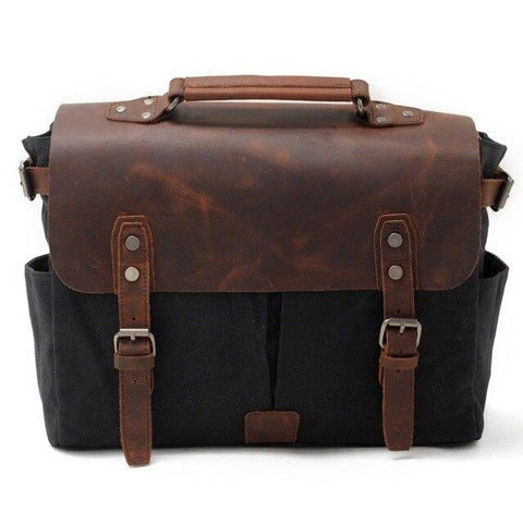 Sac messager en bandoulière vintage