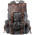 sac à dos cuir vintage
