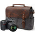 Sacoche vintage pour photographe