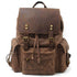 sac à dos cuir vintage