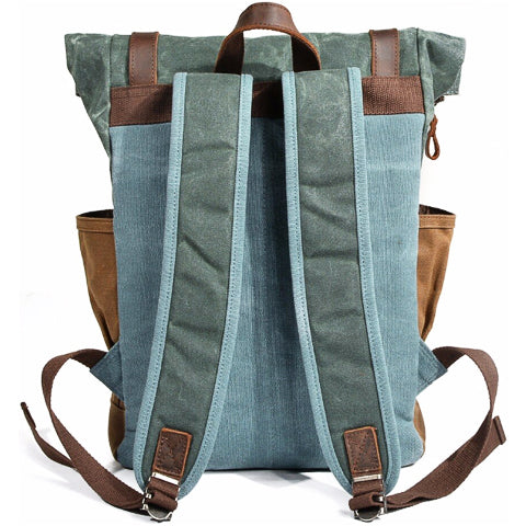 sac à dos toile vintage