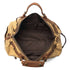 Sac de voyage bandoulière en cuir et toile