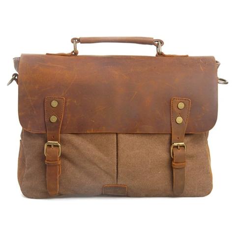 sacoche moto cuir vintage
