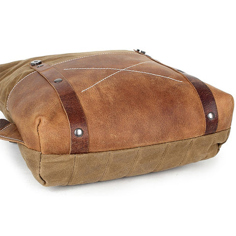 sac à dos vintage canvas