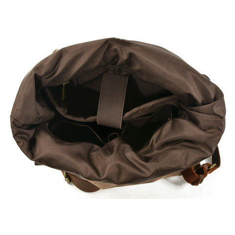 sac à dos vintage canvas
