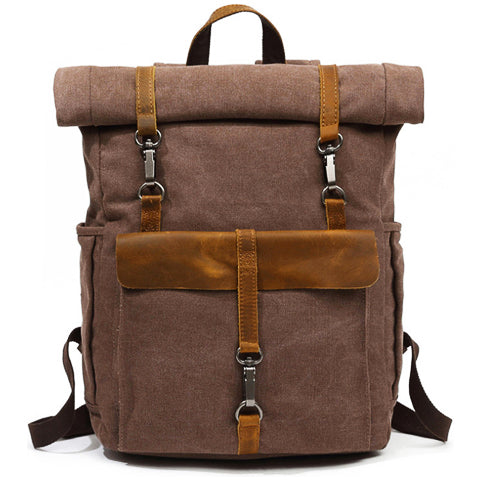sac à dos vintage canvas