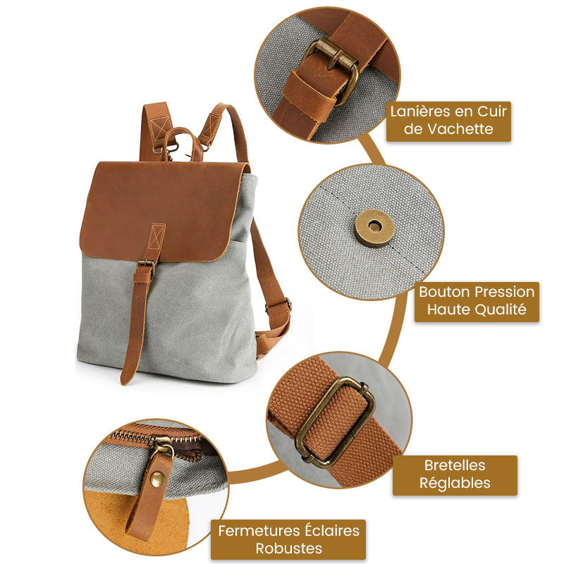 sac à dos en toile