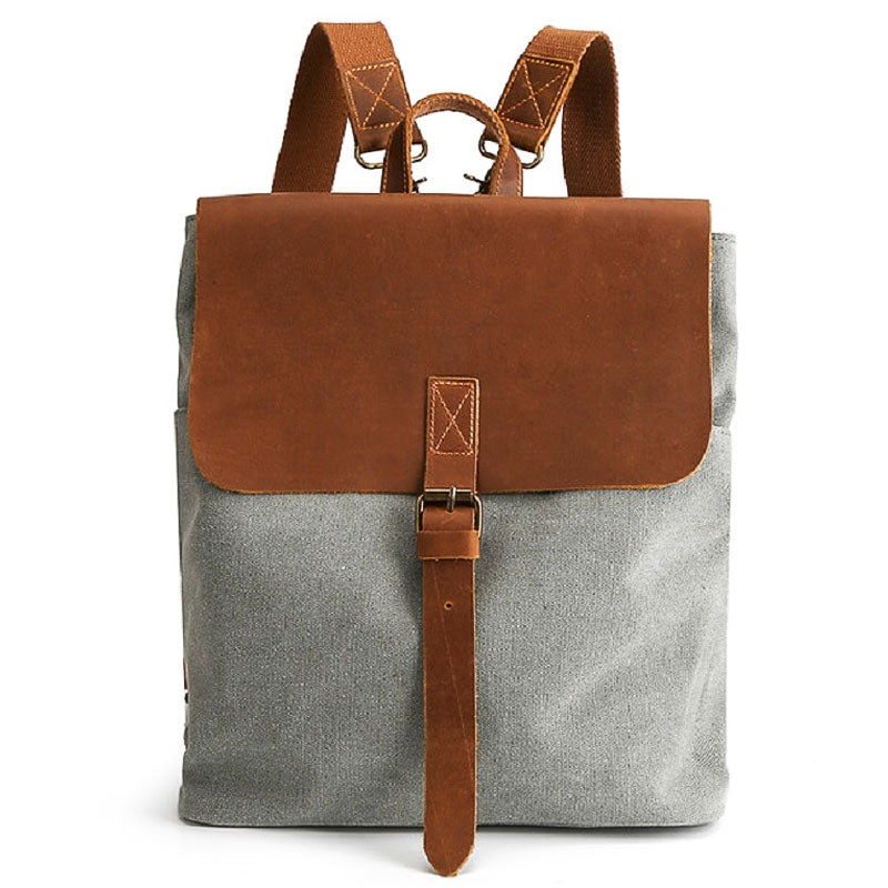 Petit Sac à dos carré personnalié Happy prints olive | LÄSSIG | Ourson