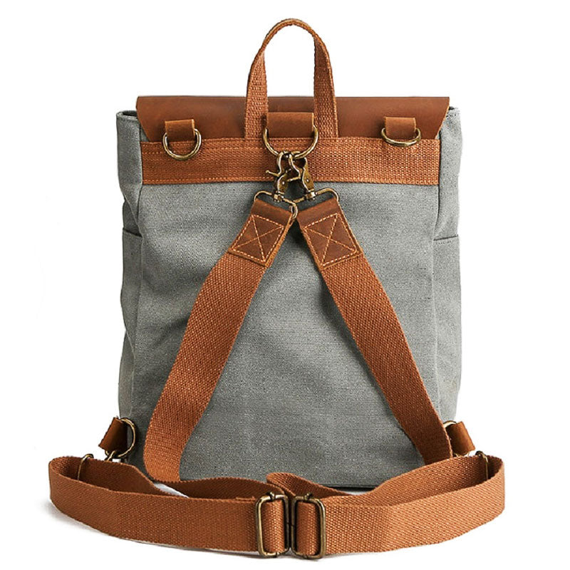 sac à dos vintage toile
