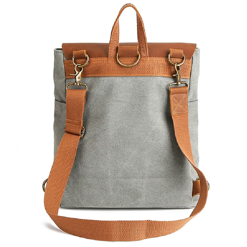 sac à dos femme vintage toile