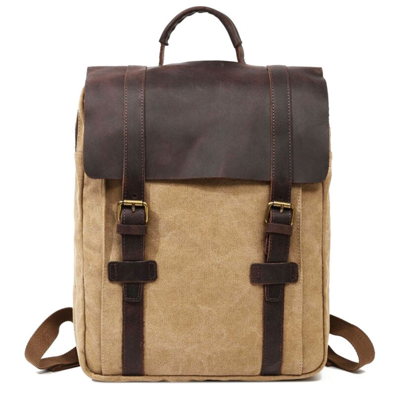 sac à dos femme vintage toile