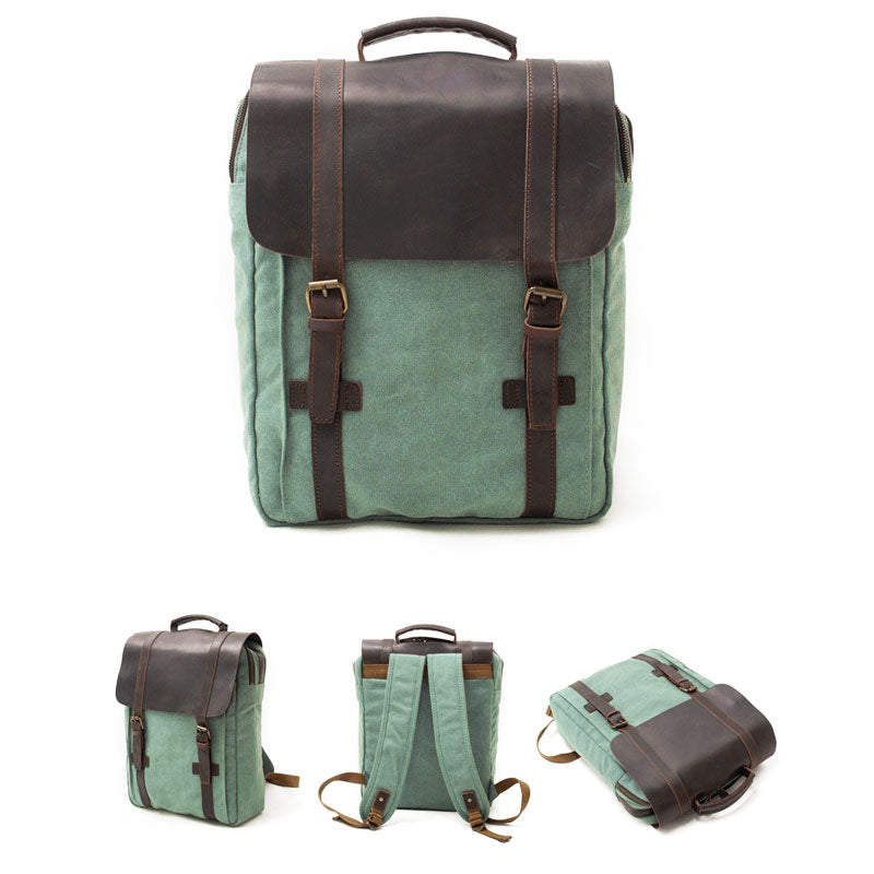 sac à dos vintage canvas