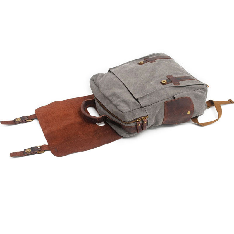 sac à dos vintage toile