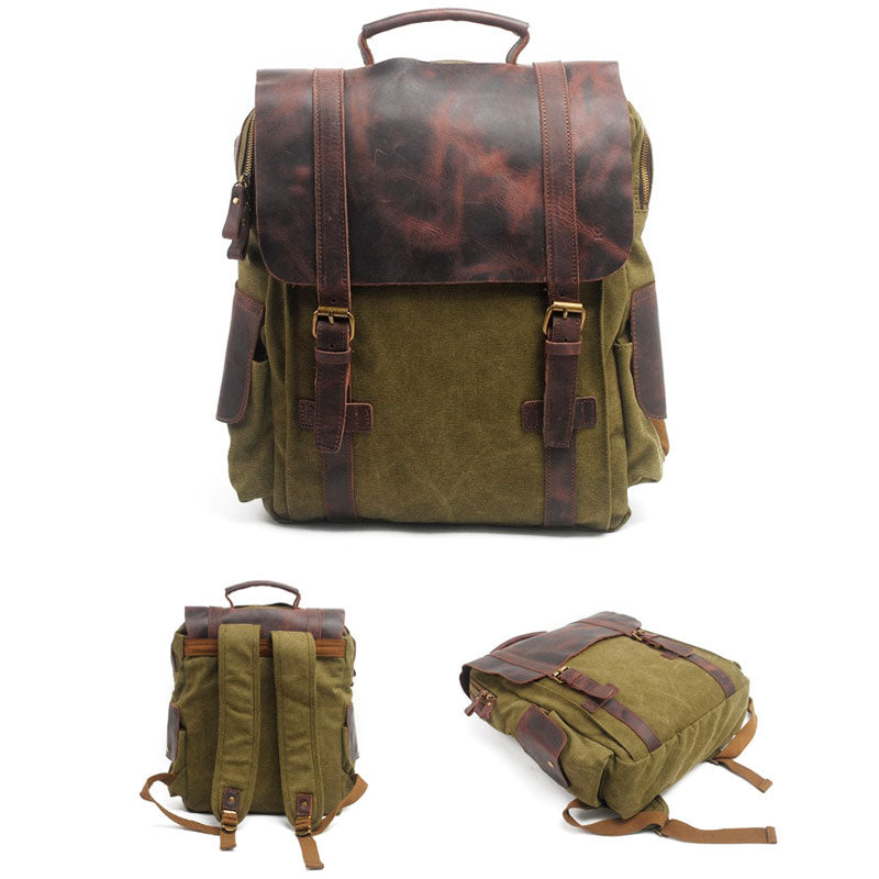 sac à dos toile cirée