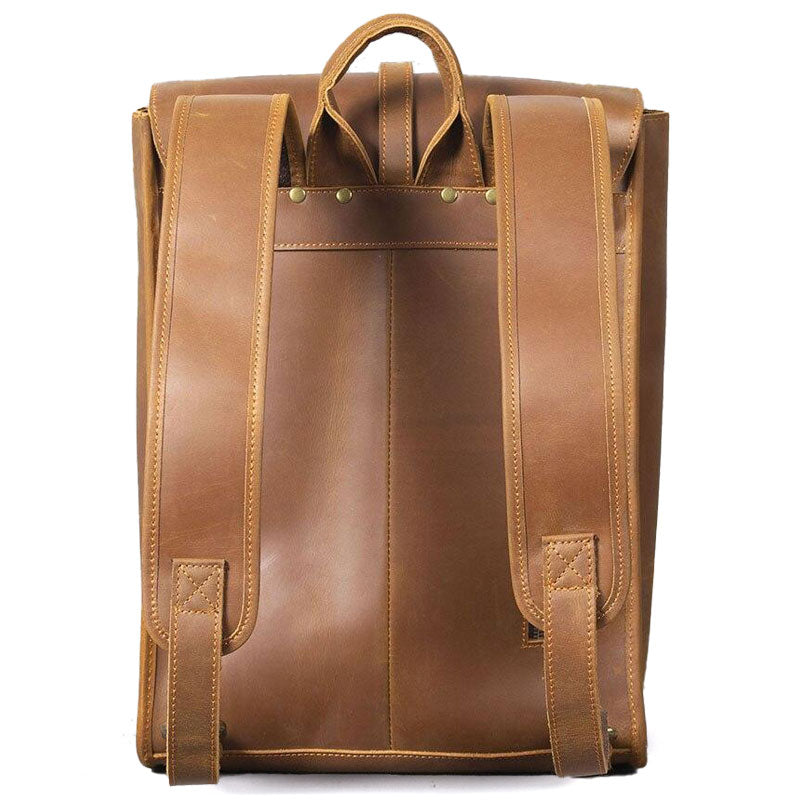 sac à dos cuir vintage