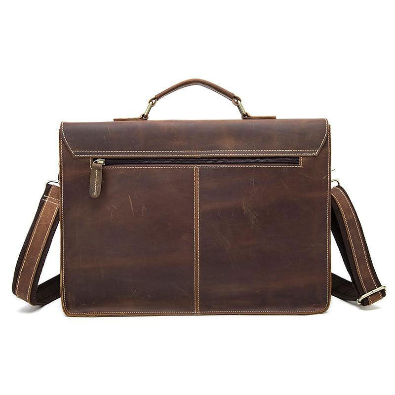 sac bandoulière cuir marron