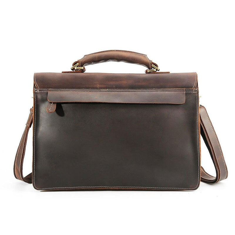 sac bandoulière cuir marron