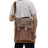 sac à dos cuir vintage