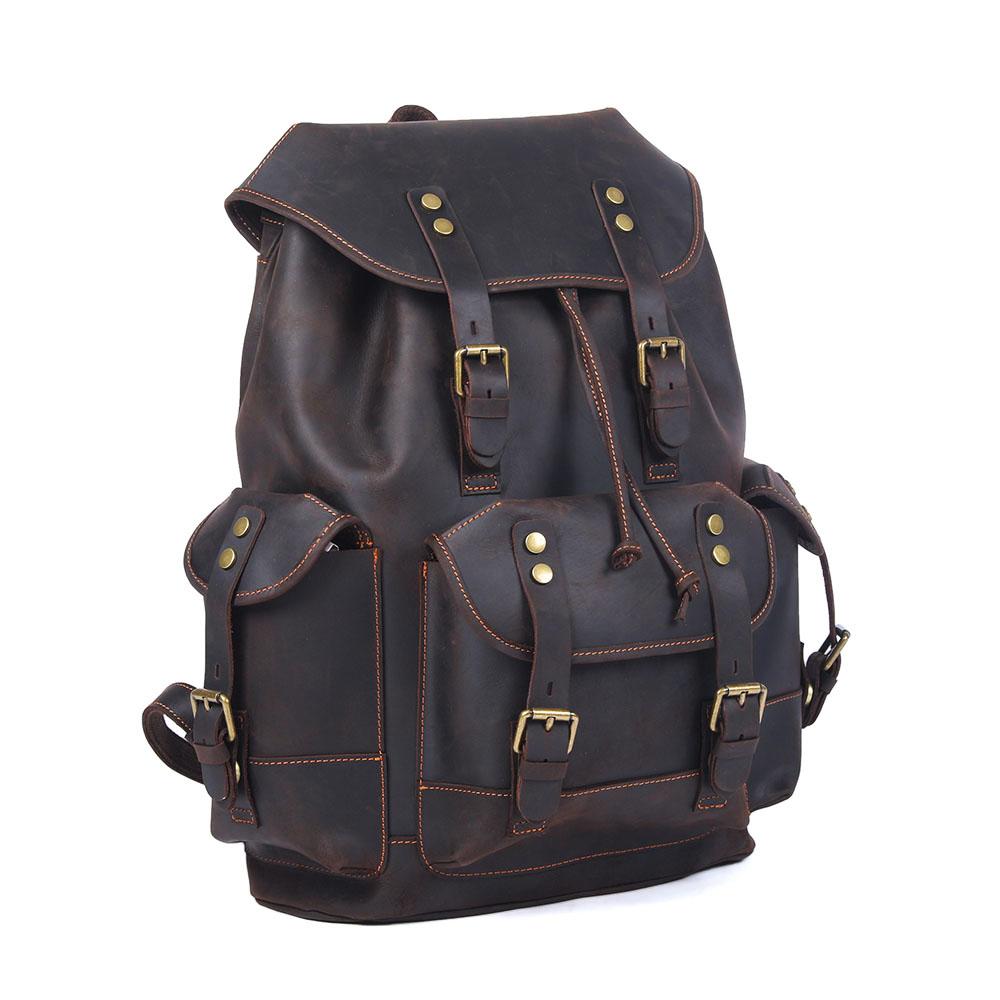 sac baroudeur cuir homme