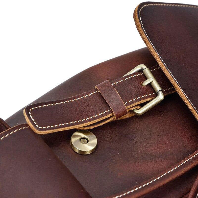 sac à dos cuir vintage