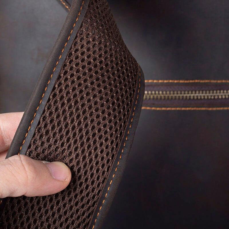 sac à dos homme cuir vintage