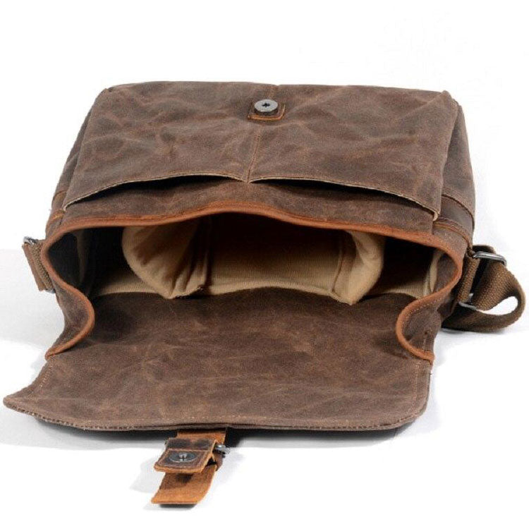 sac photo bandoulière cuir