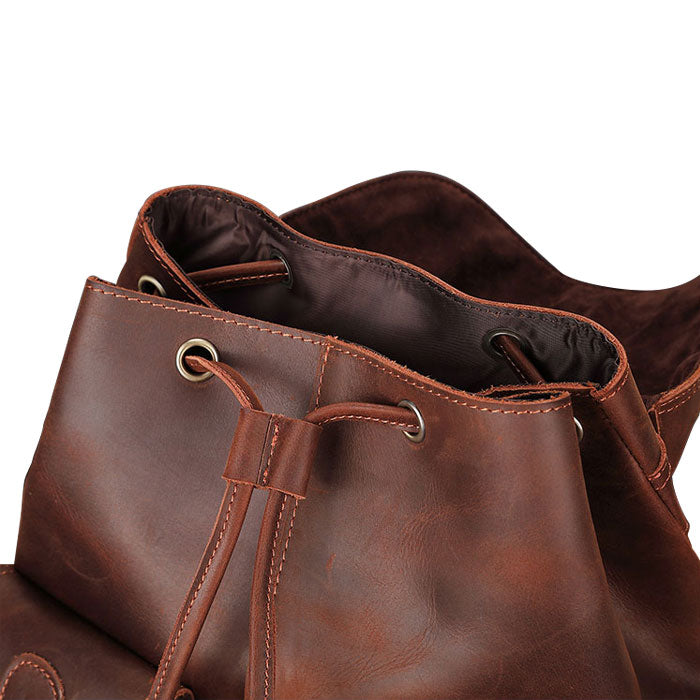sac à dos vintage cuir