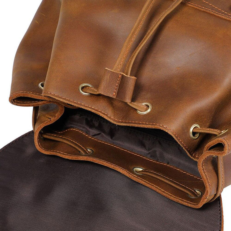 sac à dos en cuir ordinateur