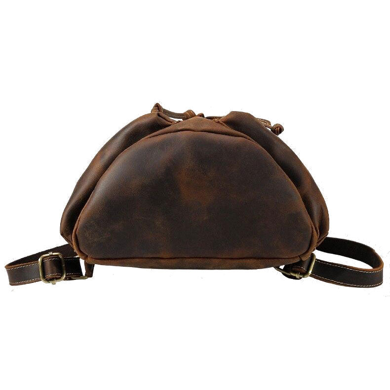 sac à dos cuir vintage