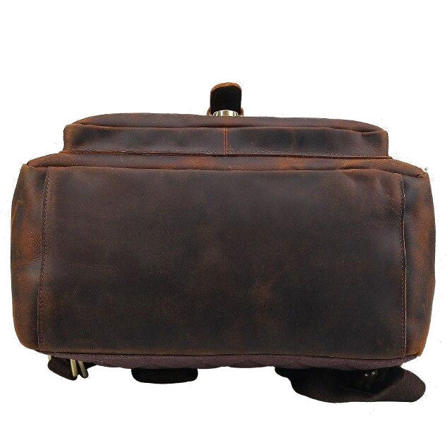 sac baroudeur cuir homme
