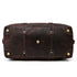 sac de voyage cuir noir