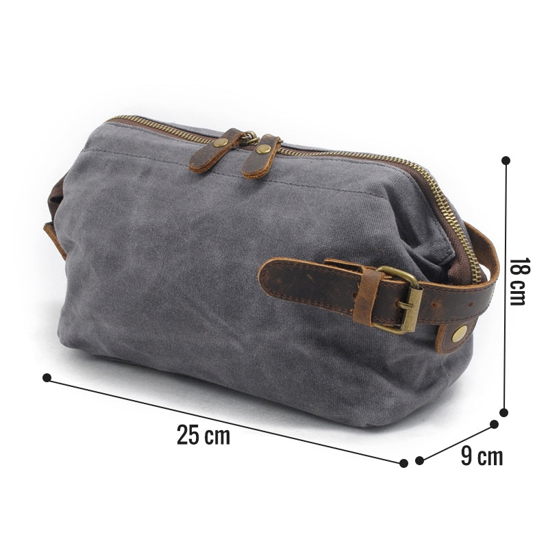trousse en toile de jute