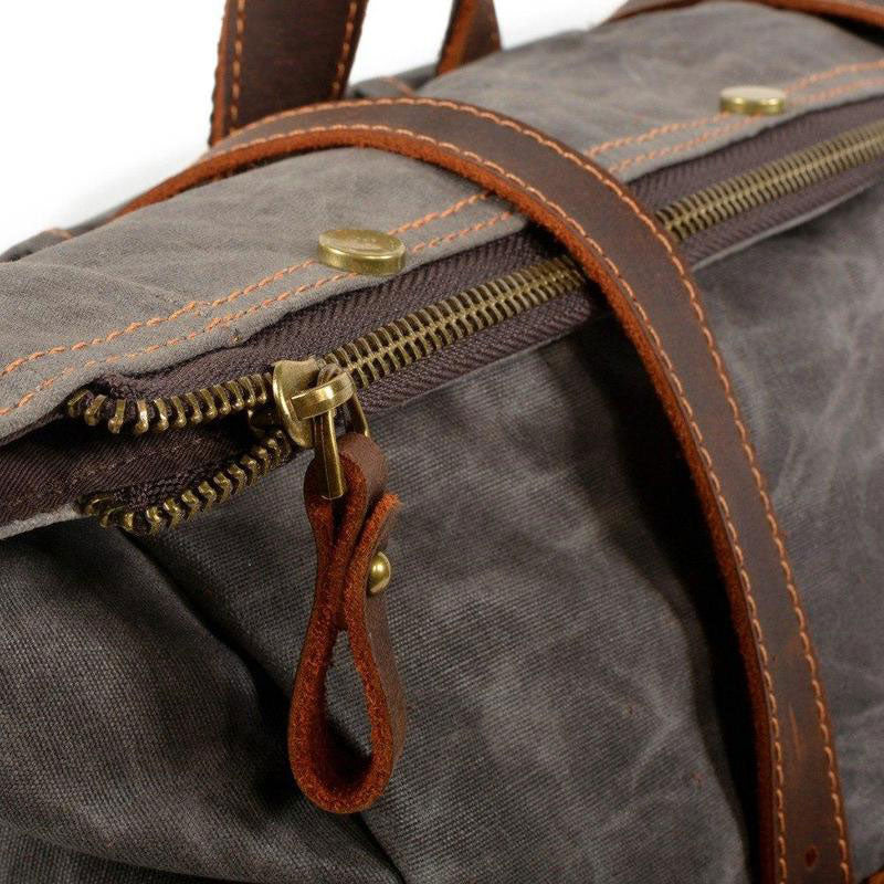 sac à dos vintage homme toile